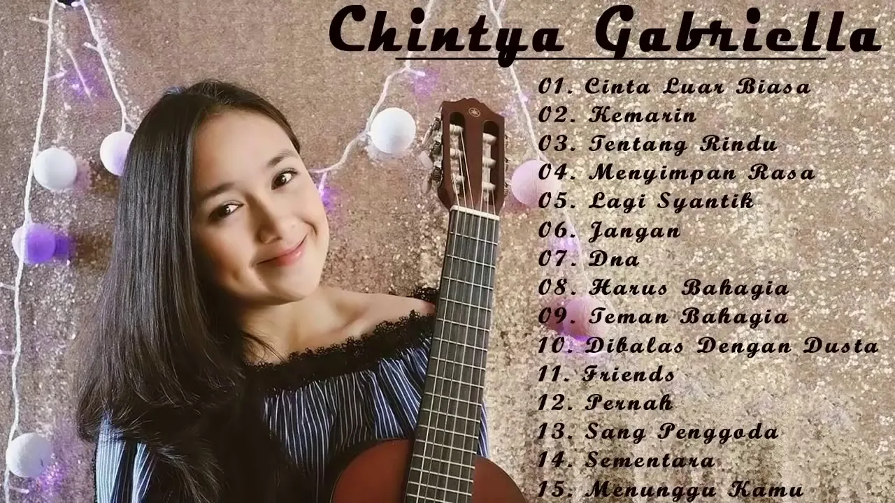 New Full Album Best Cover Akustik Chintya Gabriella Terbaru 2020 - Cinta Luar Biasa TANPA IKLAN background