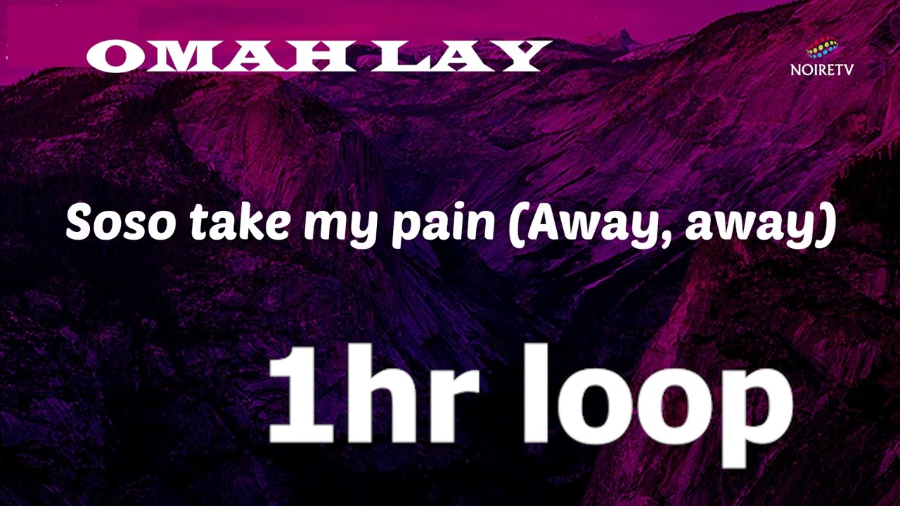 Omah Lay - Soso 1 Hour Loop On NoireTV