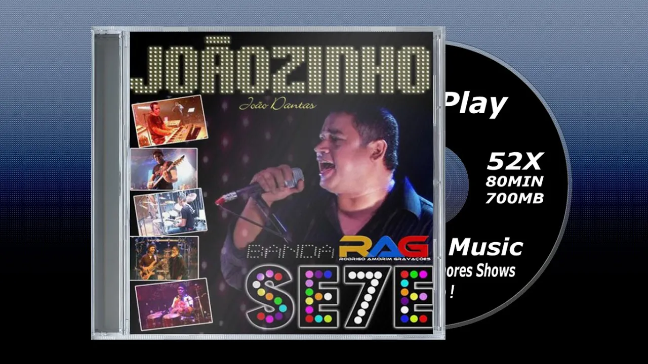 JOÃOZINHO & BANDA SE7E - CARLINHO MUSIC poster — similar to Elton Jo.h.n  - 18 Sucessos