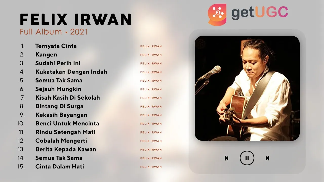 Felix Irwan Cover Full Album 2021 | Ternyata Cinta, Kangen, Sudahi Perih Ini