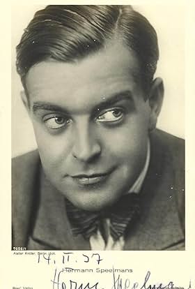 actor Hermann Speelmans large photo