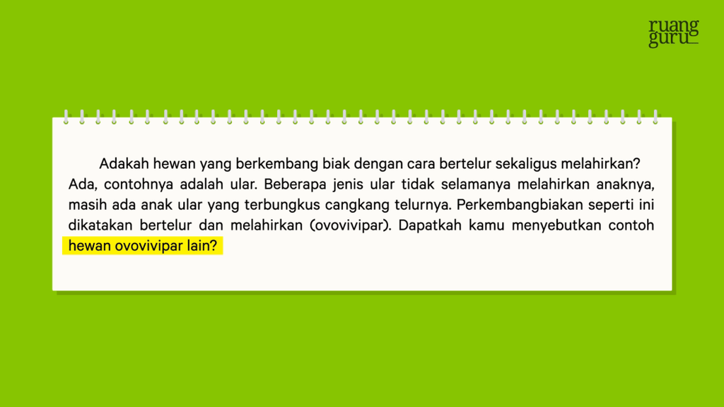 Kelas 6 Bahasa Indonesia