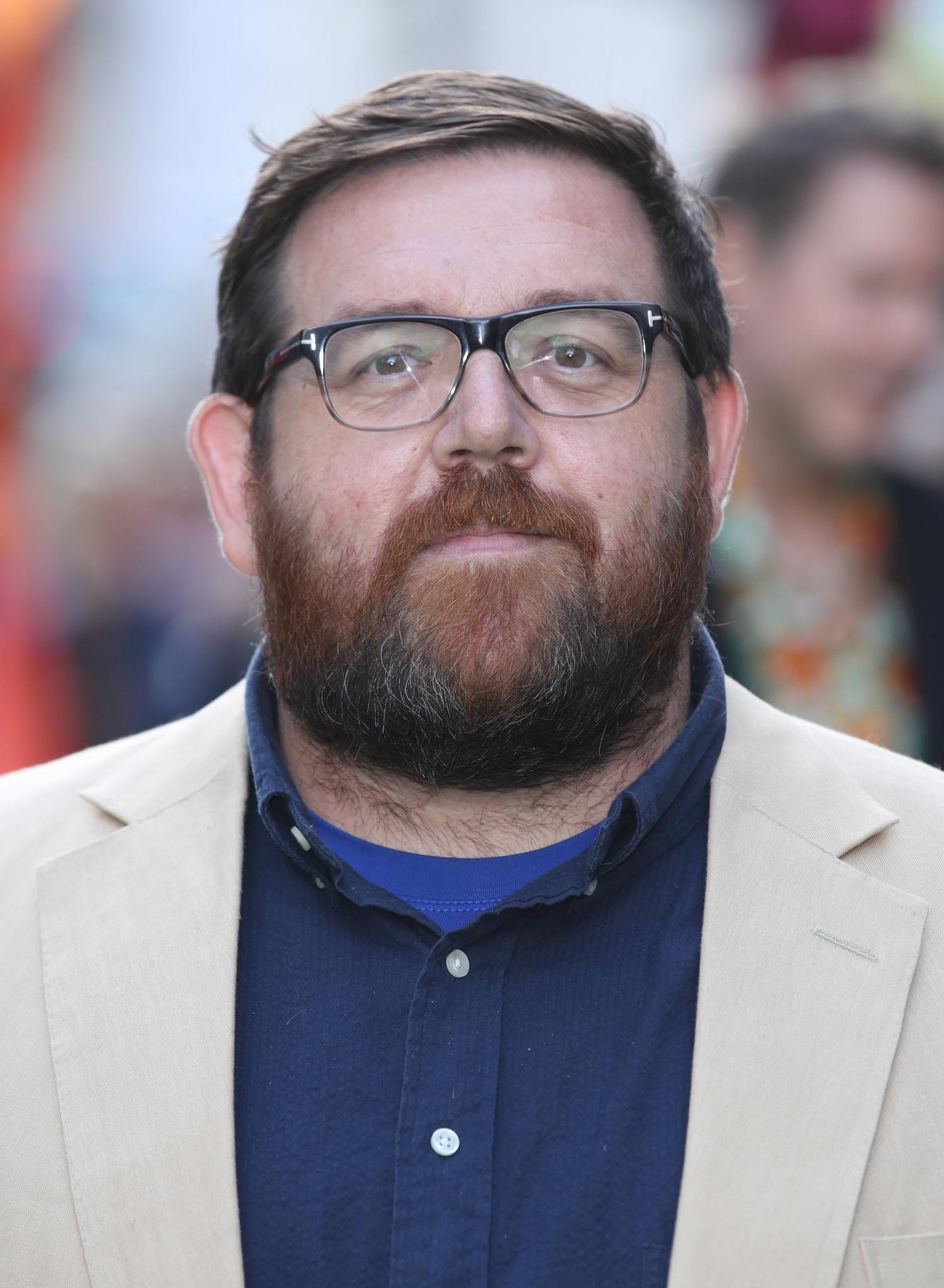 actor Nick Frost large photo