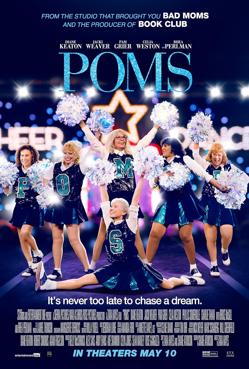 Pom-Pom Ladies backdrop