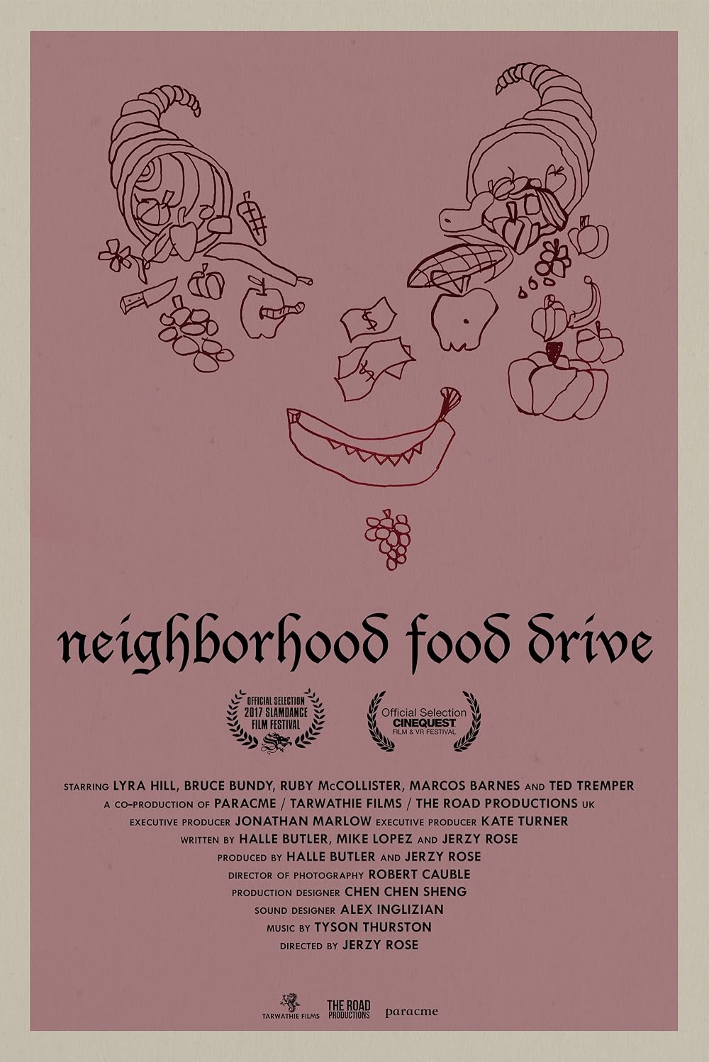 Neighborhood Food Drive background