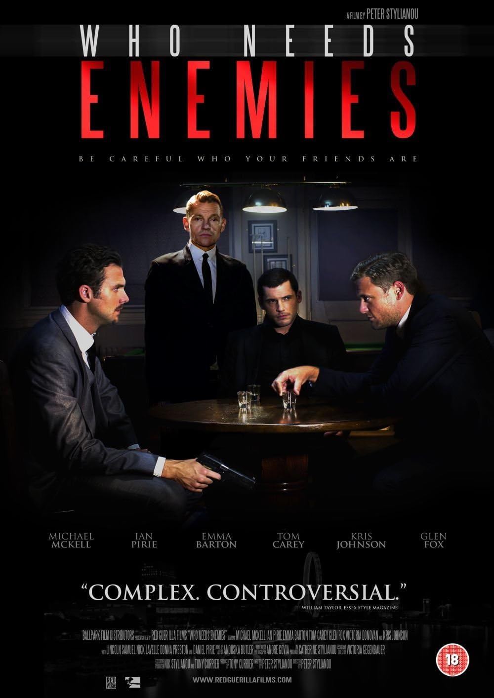Who Needs Enemies background