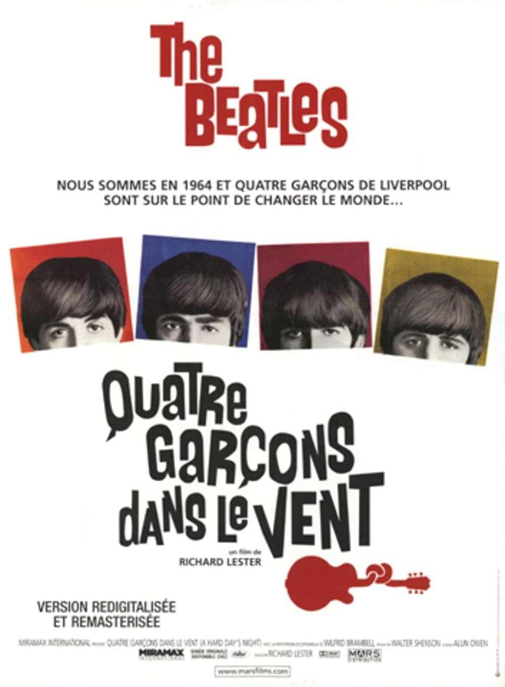 Quatre Garçons dans le vent