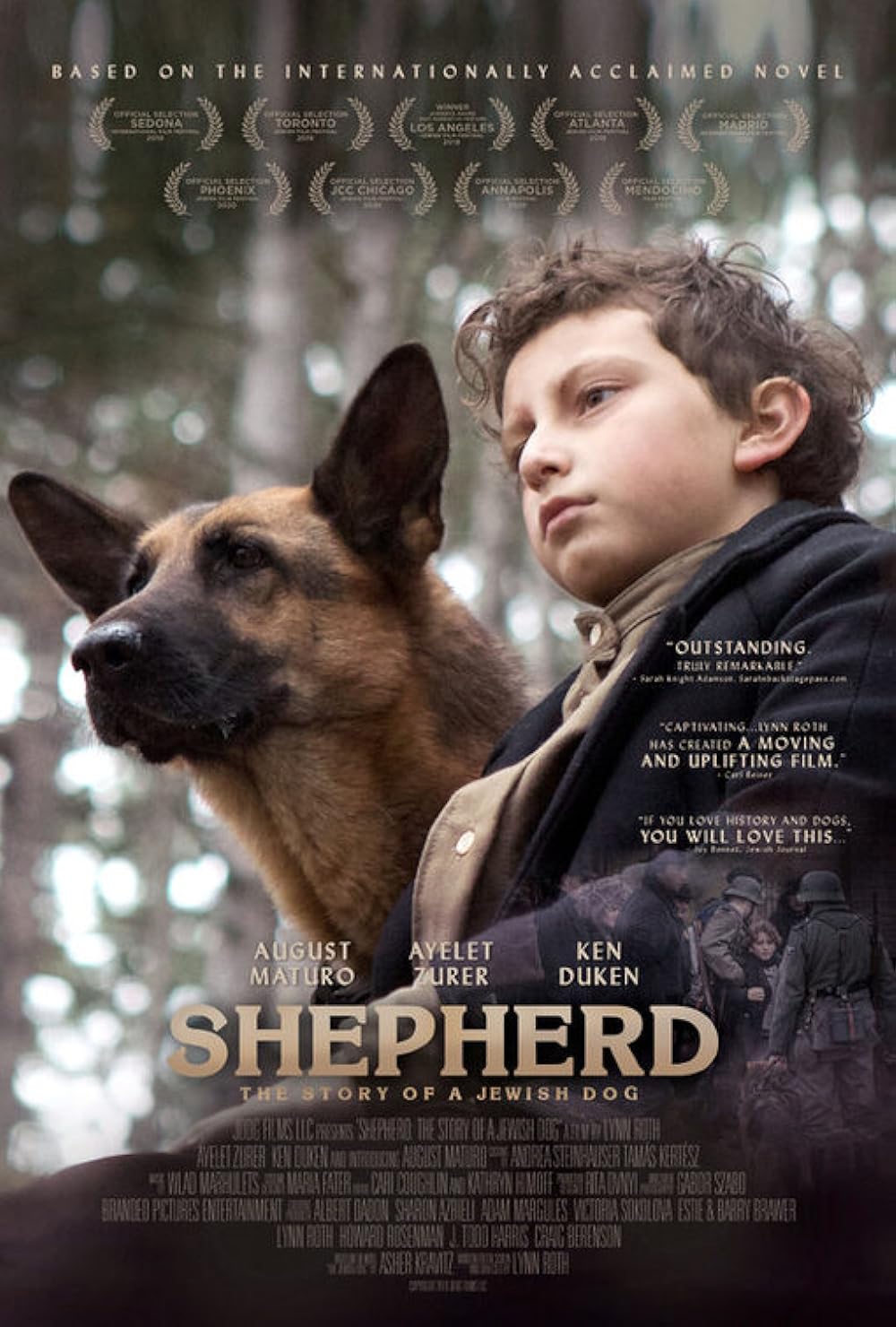 Shepherd: The Story of a Jewish Dog background