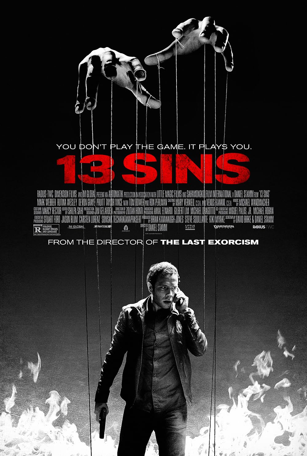 13 Sins background