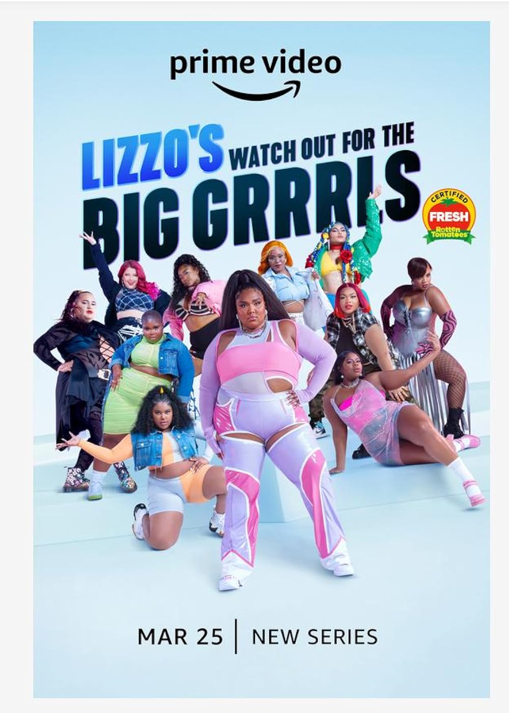 Lizzo et ses Big Grrrls backdrop