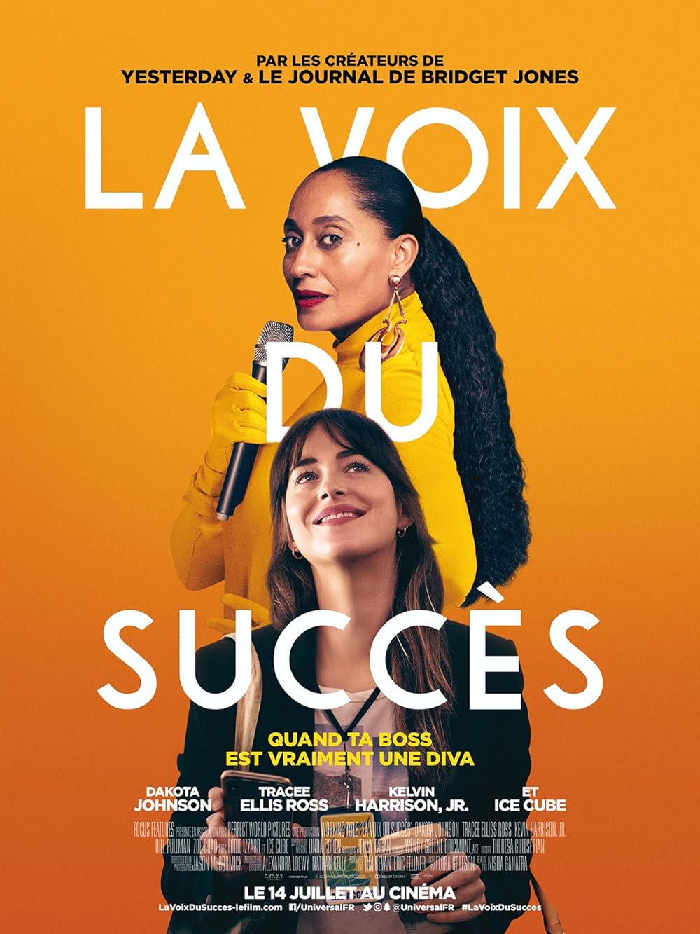 La voix du succès background