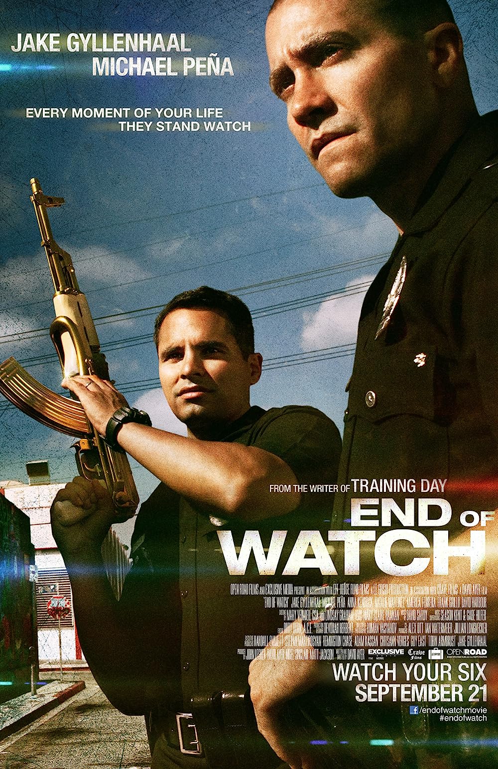 End of Watch background