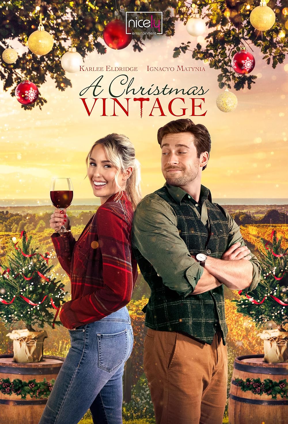 A Christmas Vintage background