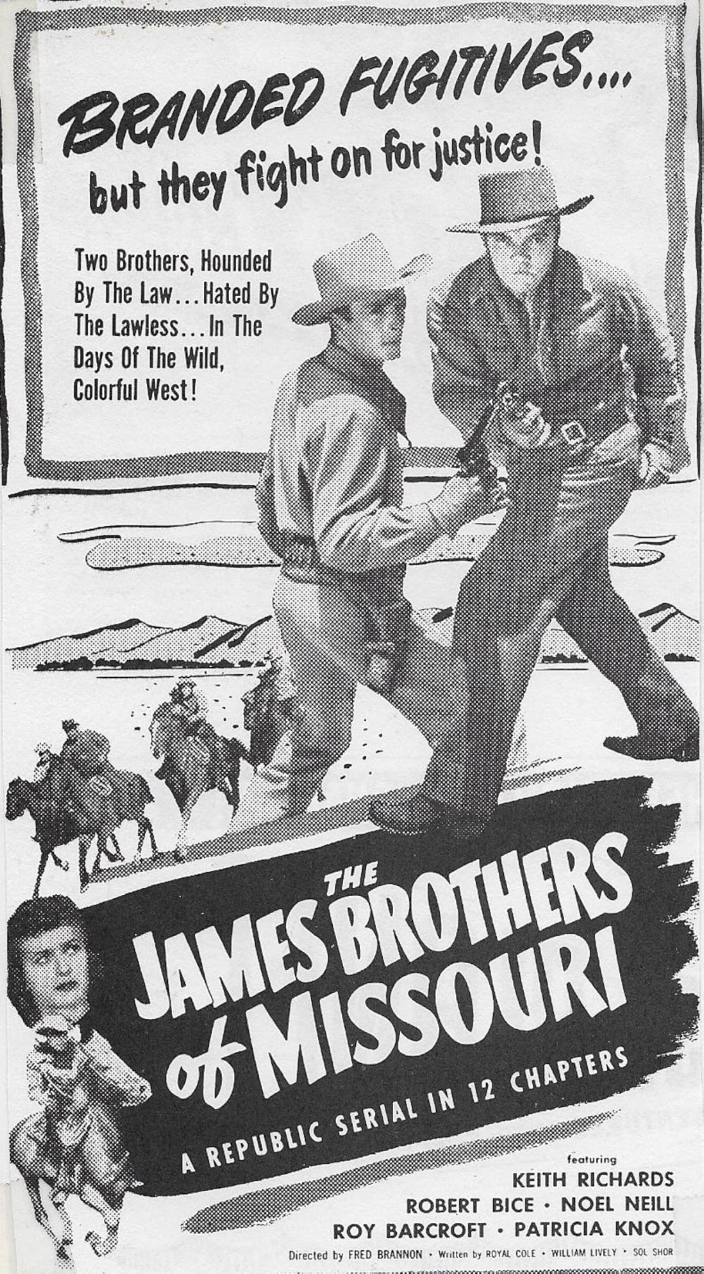 The James Brothers of Missouri background