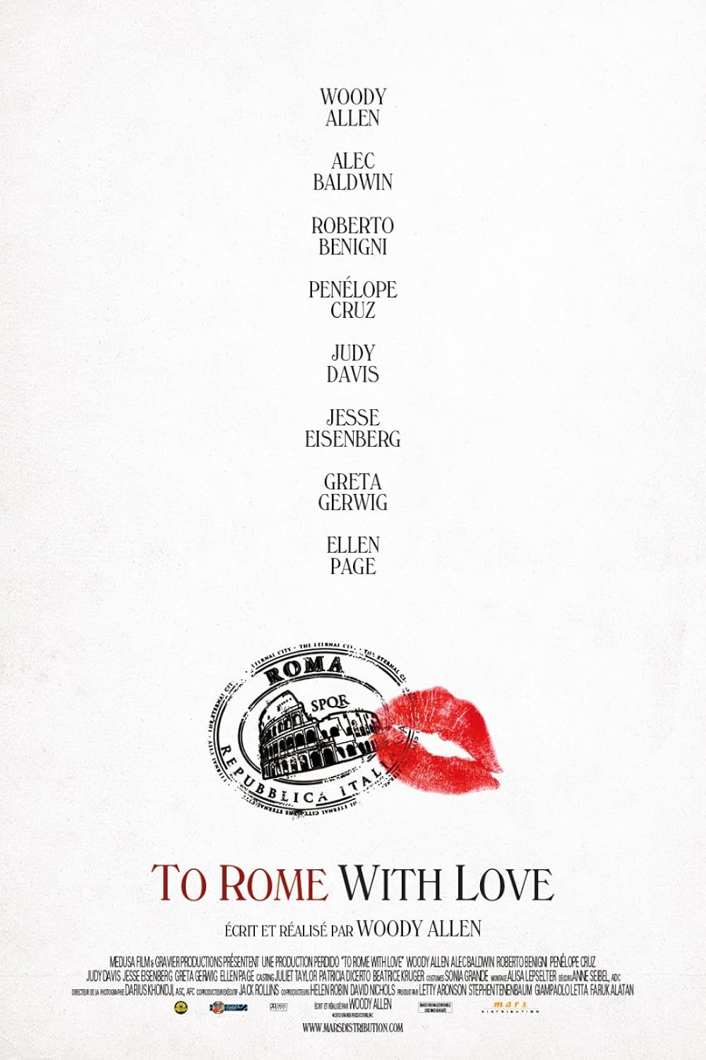 To Rome with Love background