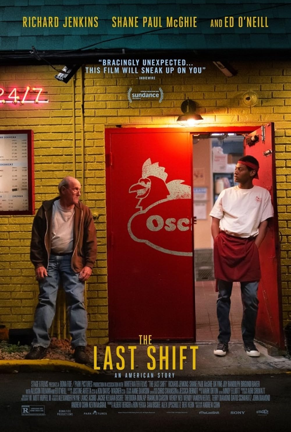 The Last Shift background