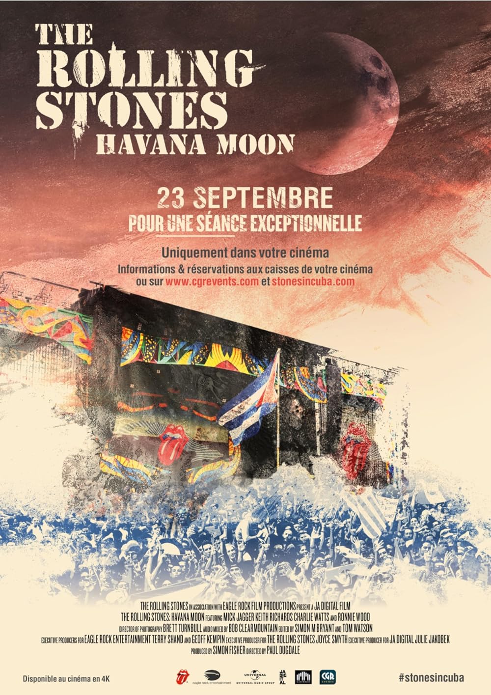 Ciné Music Festival: The Rolling Stones in Cuba: Havana Moon