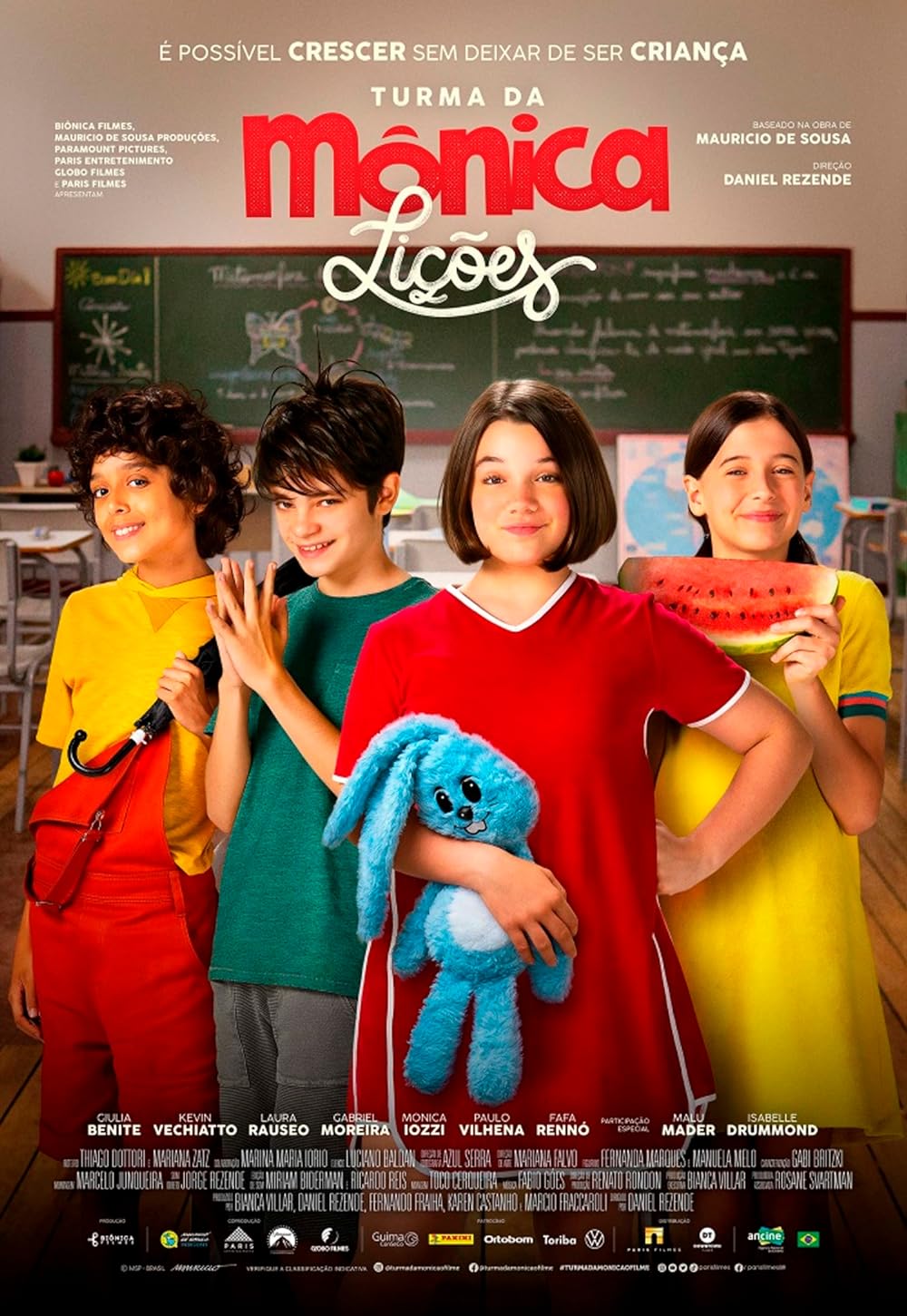Turma da Mônica: Lições background