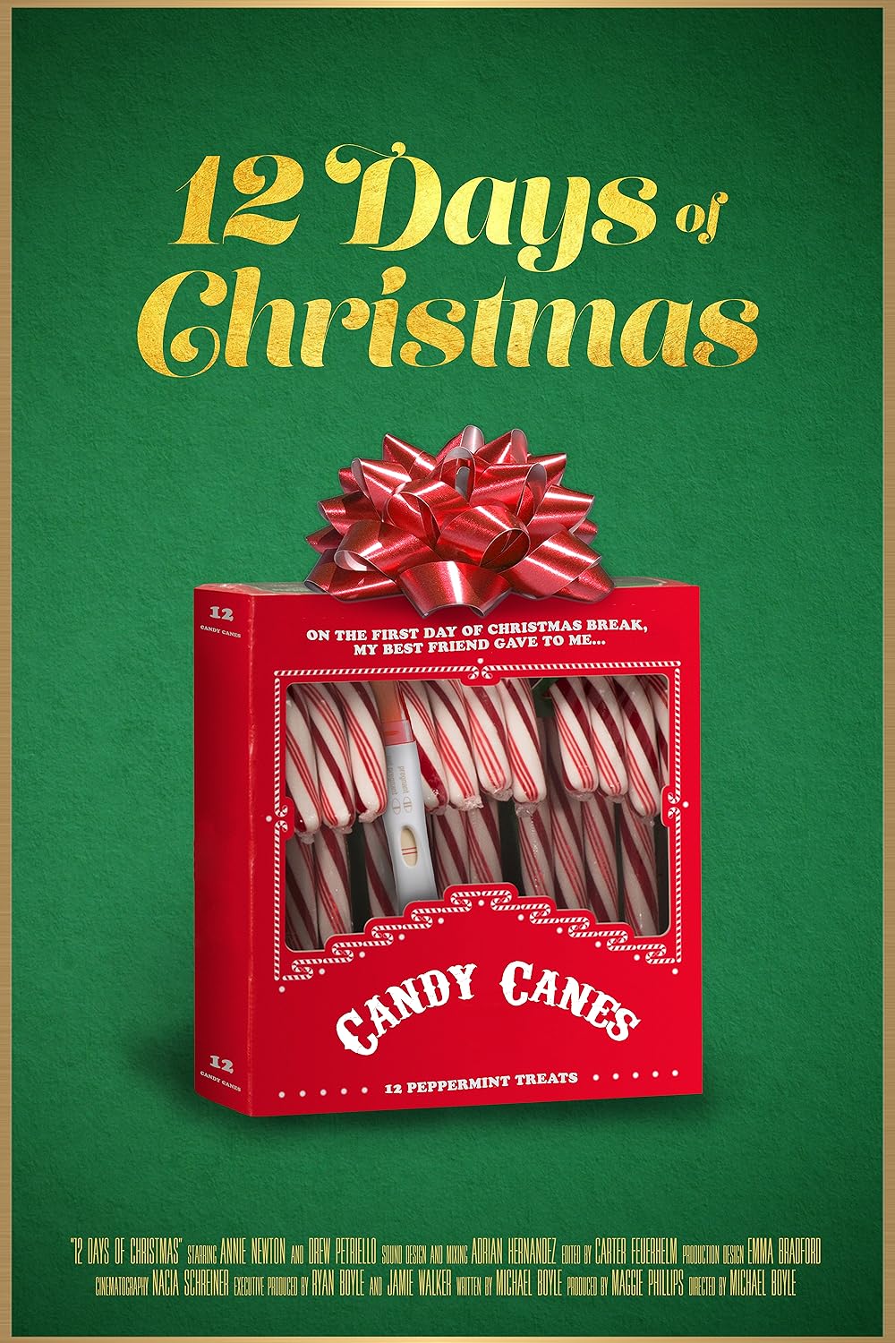 Twelve Days of Christmas background