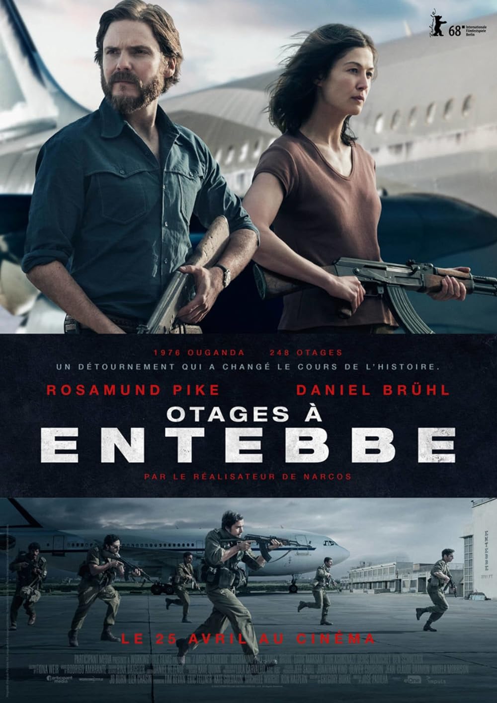 Otages à Entebbe background