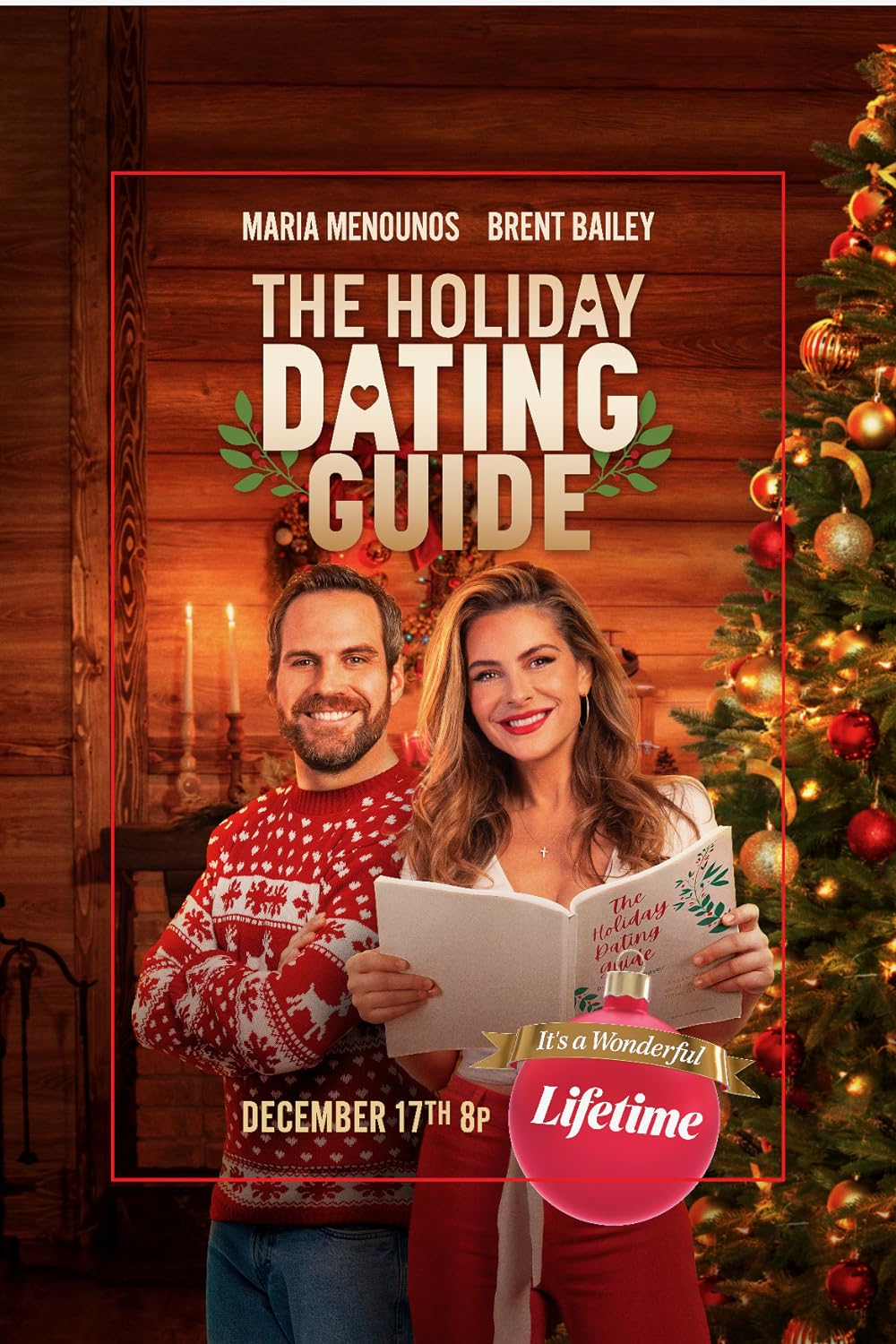The Holiday Dating Guide background