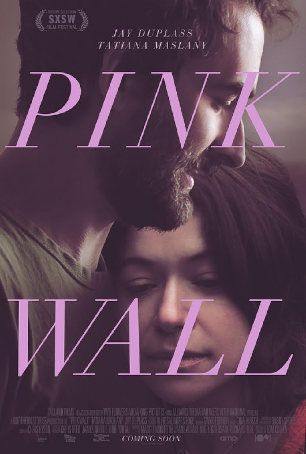 Pink Wall background