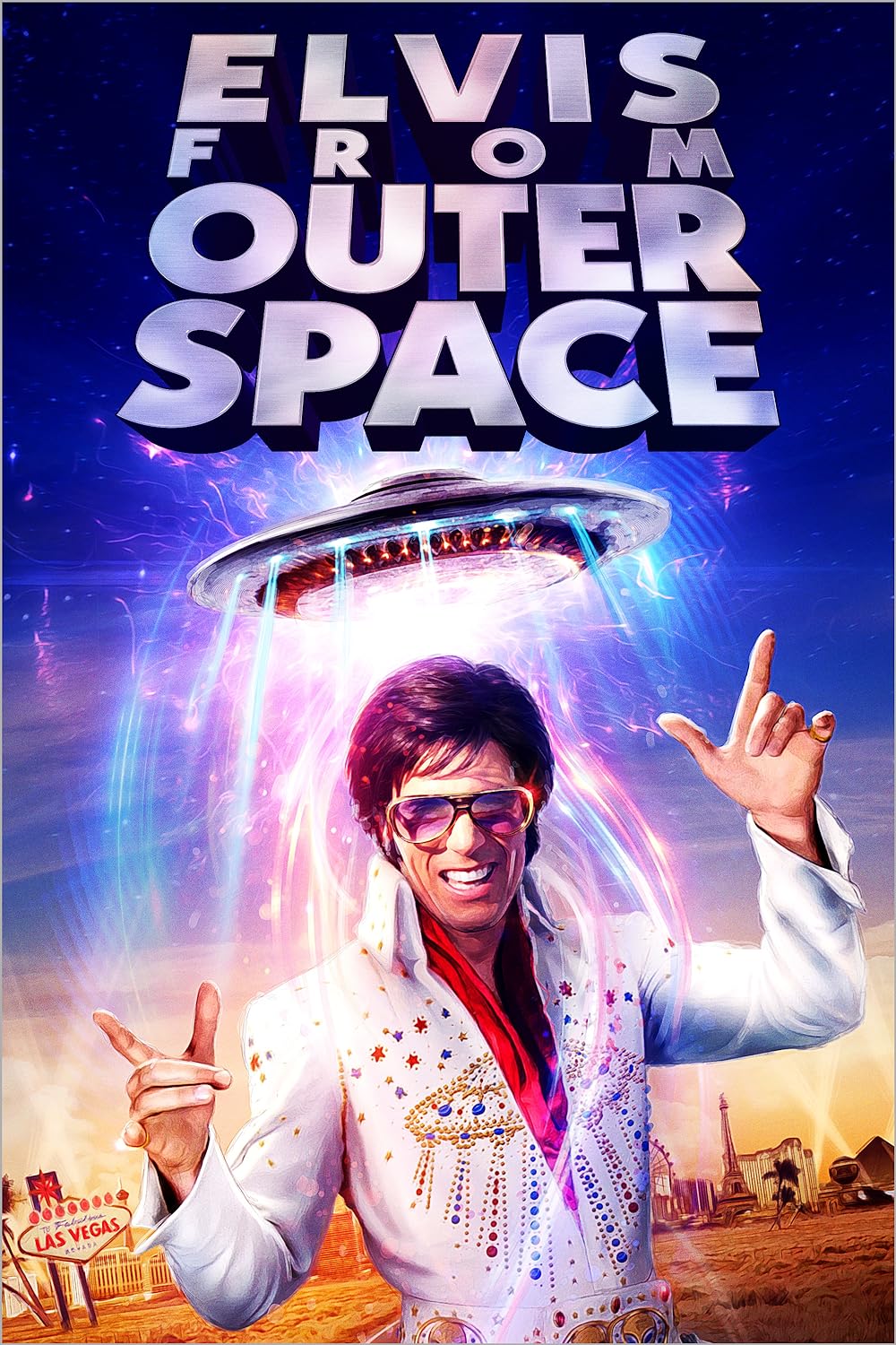 Elvis from Outer Space background