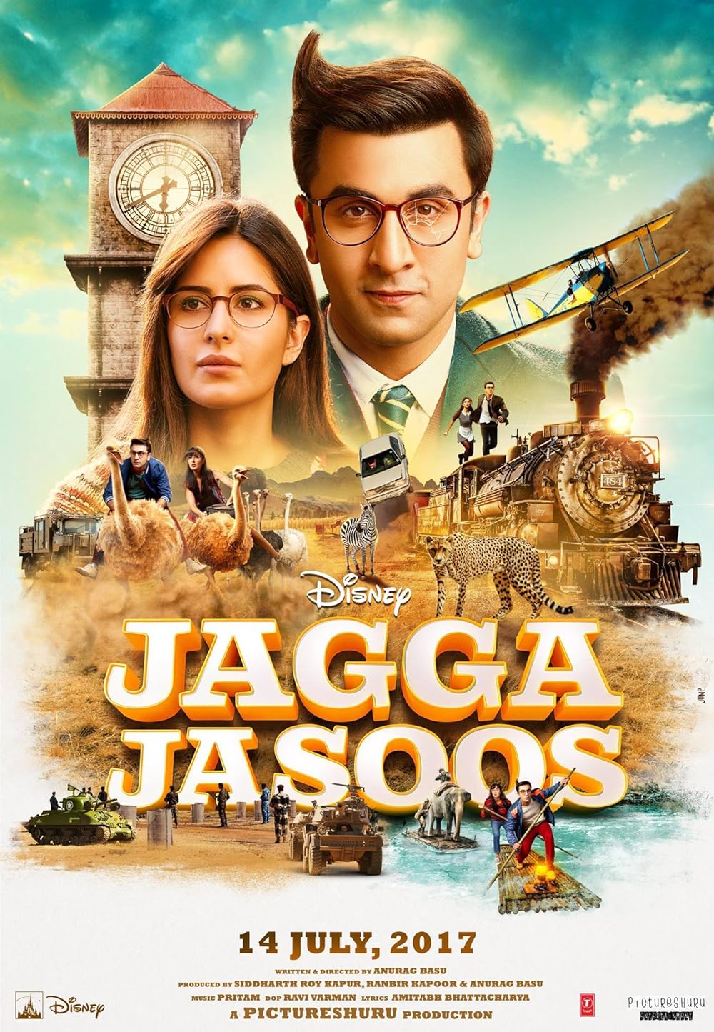 Jagga Jasoos backdrop