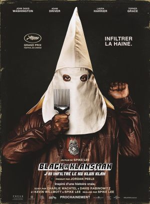 BlacKkKlansman : J'ai infiltré le Ku Klux Klan