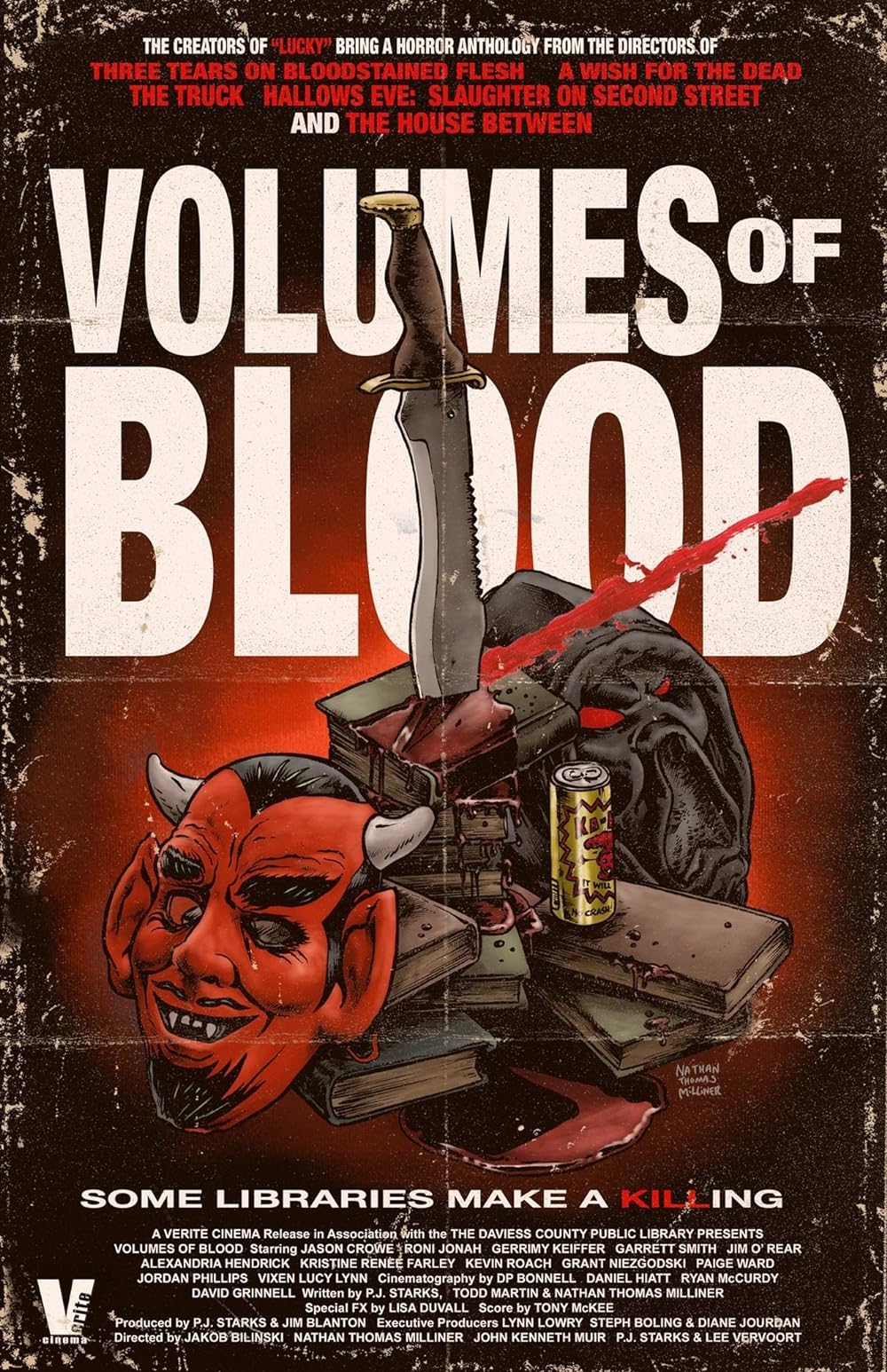 Volumes of Blood background