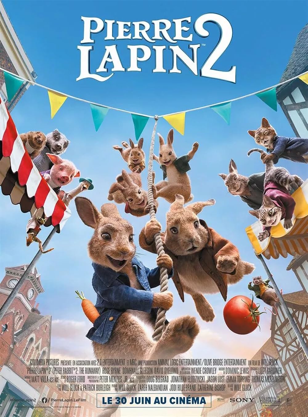 Pierre Lapin 2: Panique en ville