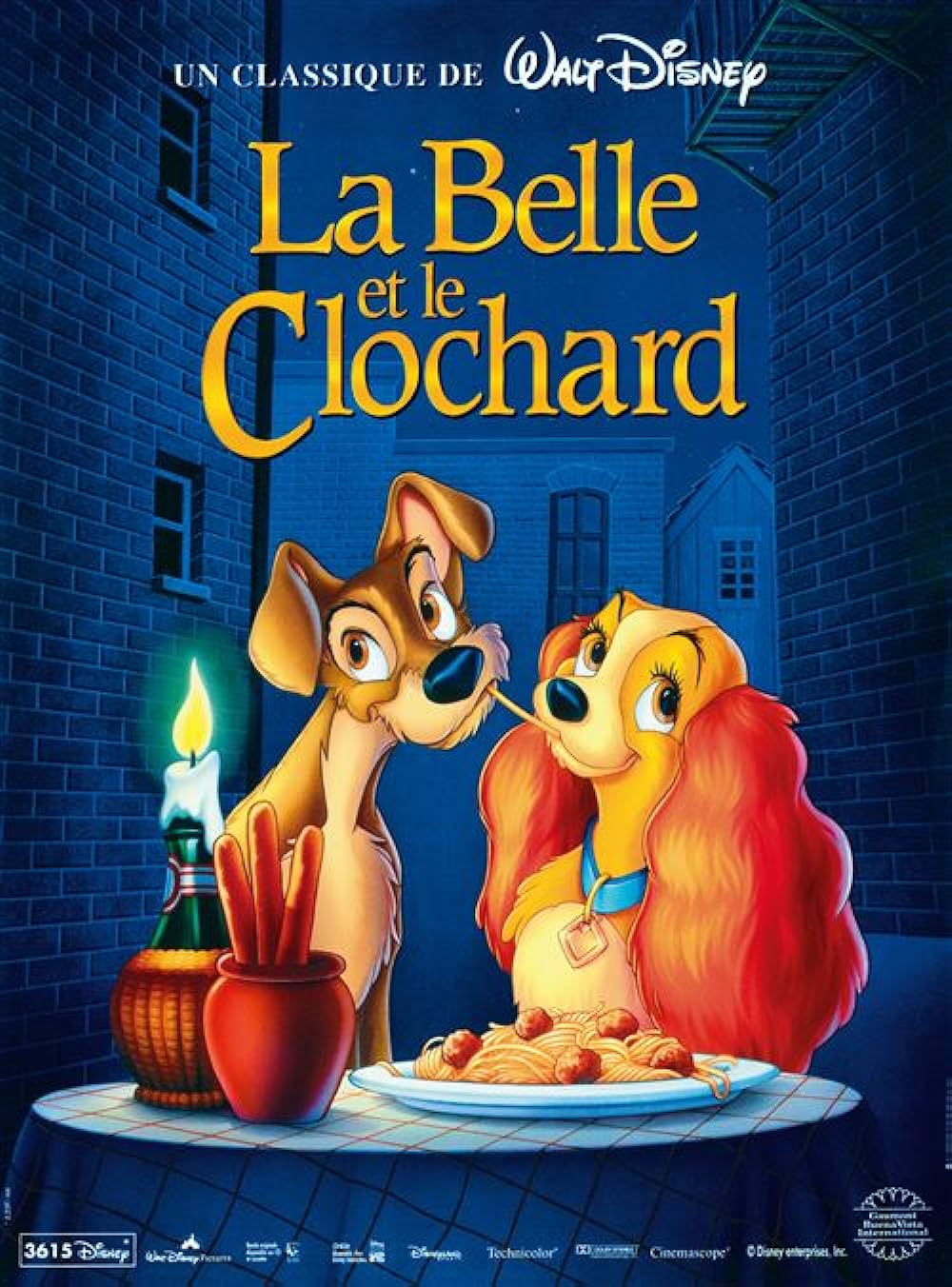 La Belle et le Clochard background