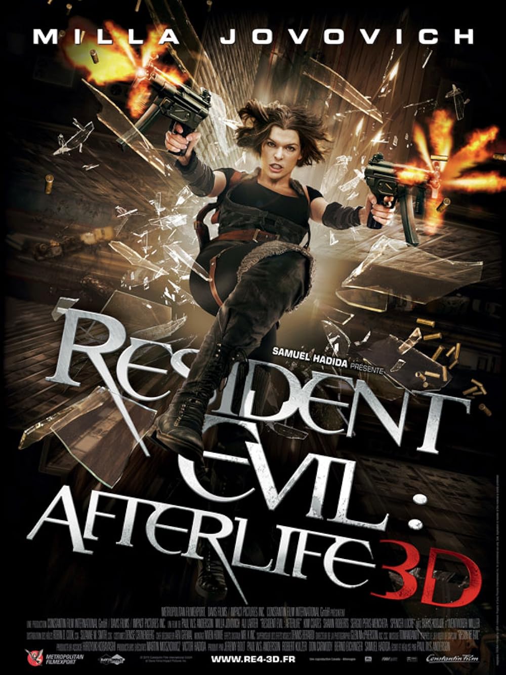 Resident Evil: Afterlife background
