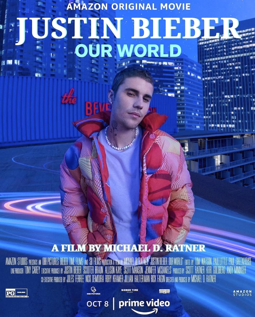 Justin Bieber: Our World backdrop