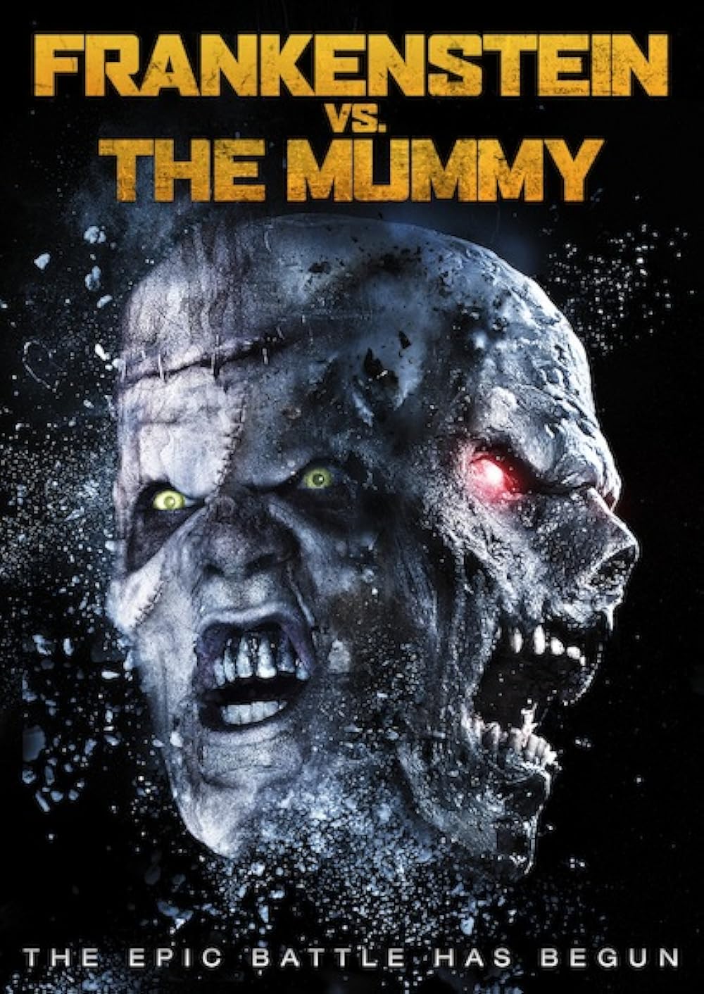 Frankenstein vs. the Mummy background