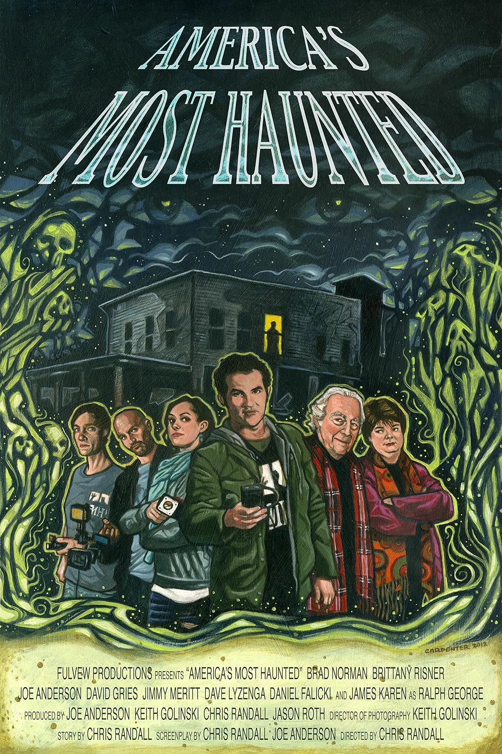 America's Most Haunted backdrop