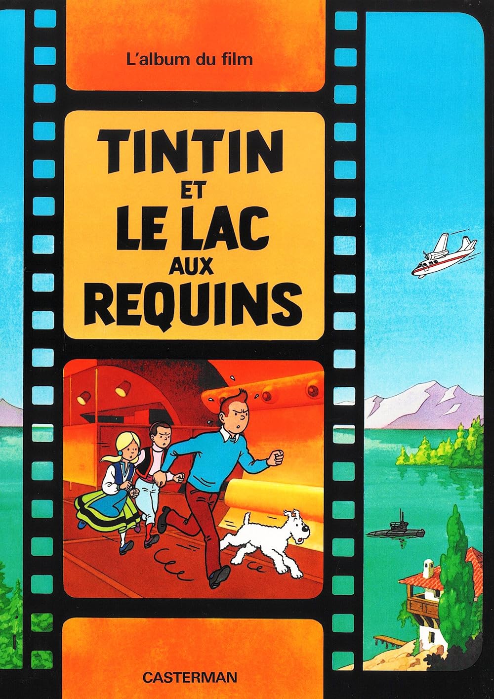 Tintin et le Lac aux requins background