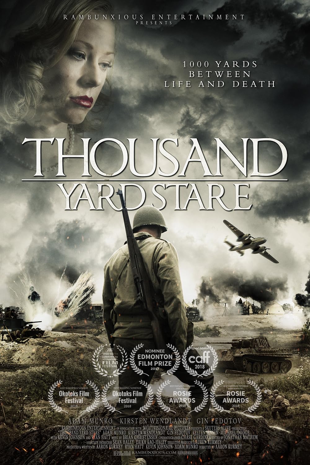 Thousand Yard Stare background