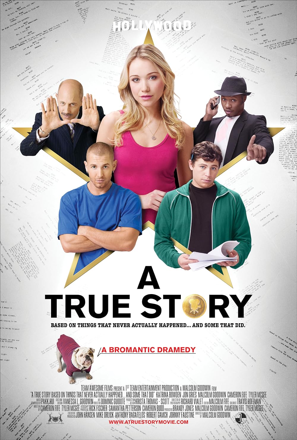 A True Story. Based on Things That Never Actually Happened. ...And Some That Did. background