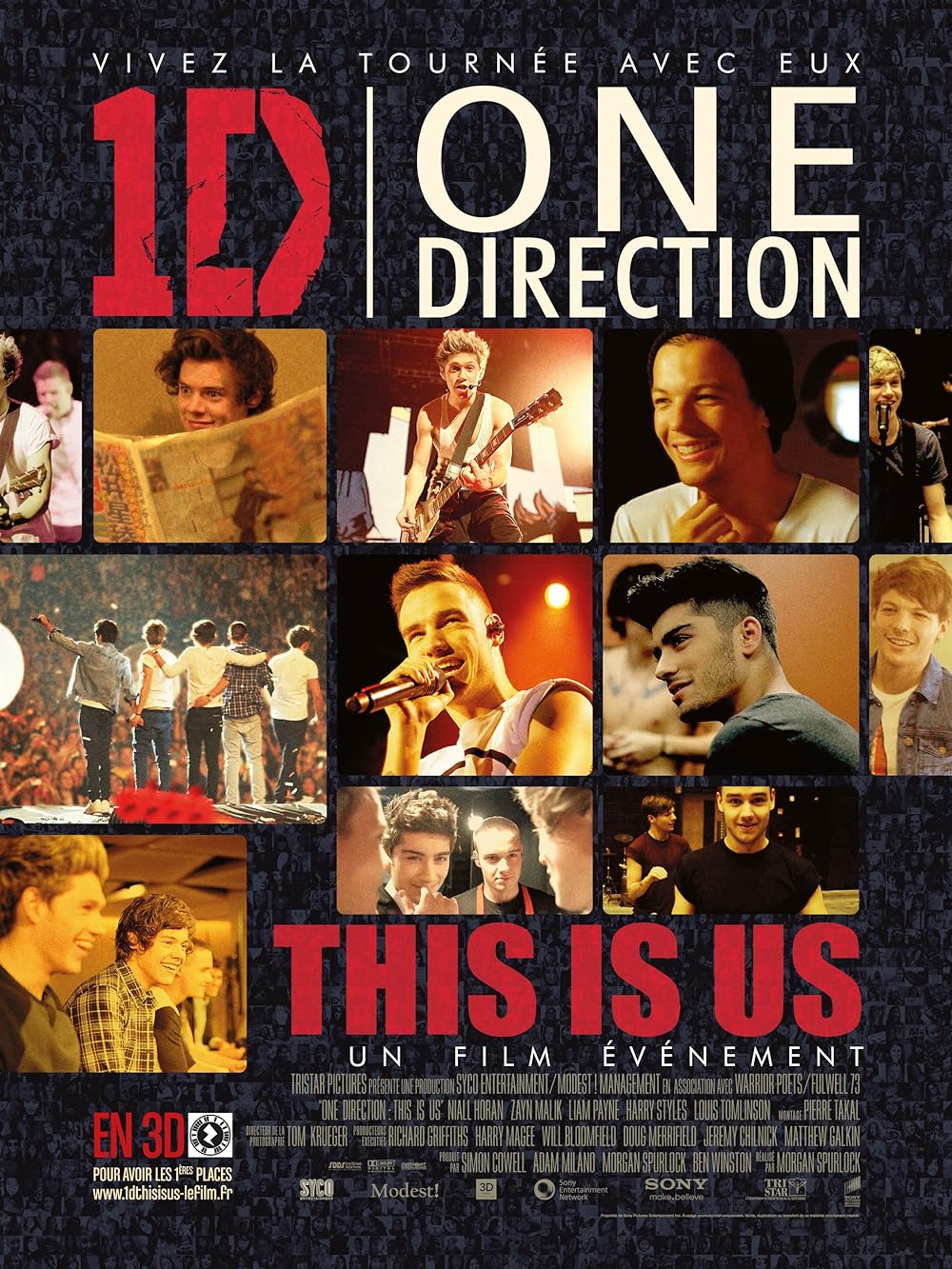 One Direction, le film backdrop