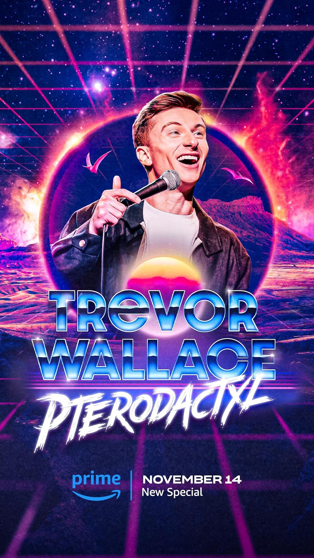 Trevor Wallace: Pterodactyl background