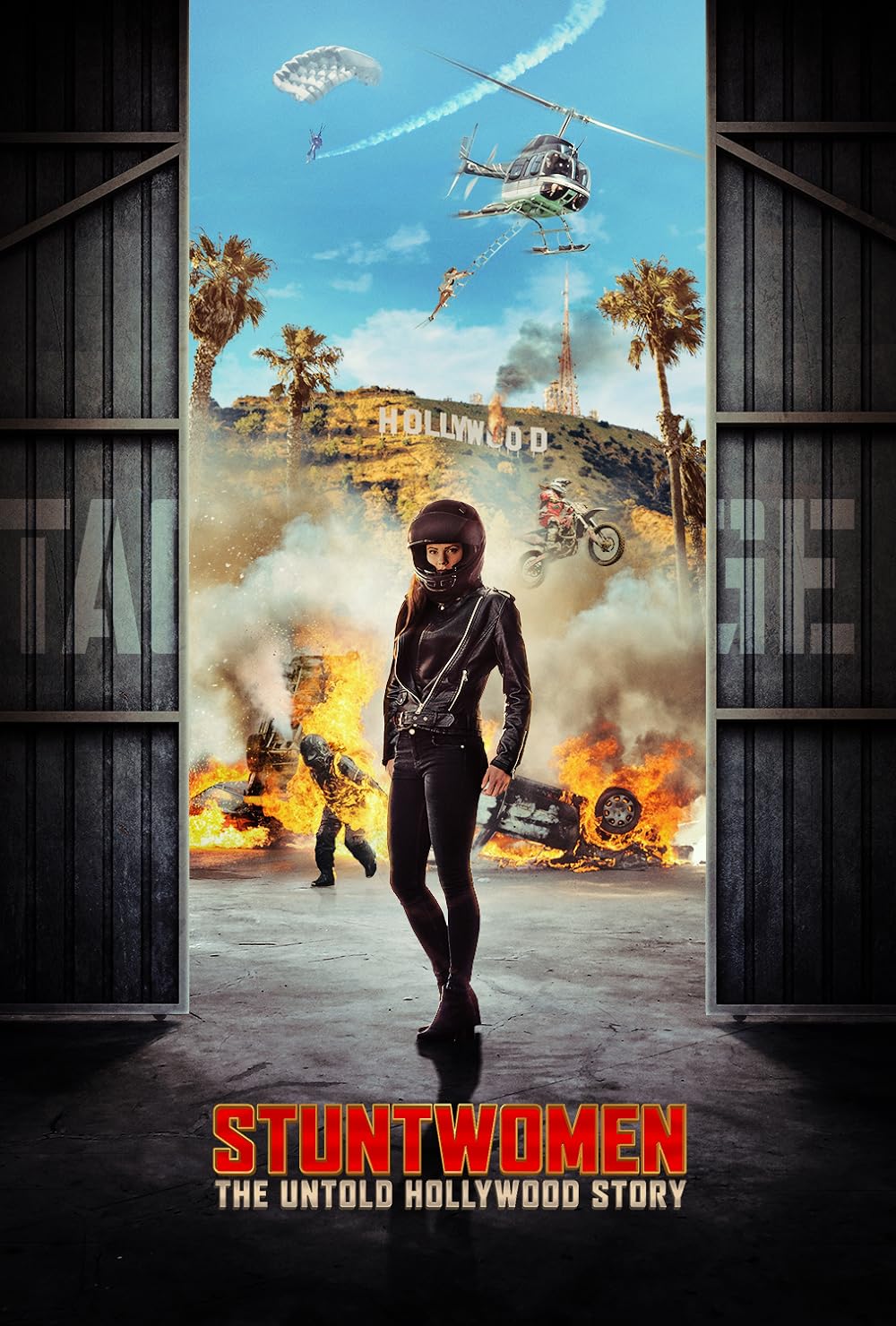 Stuntwomen: The Untold Hollywood Story background