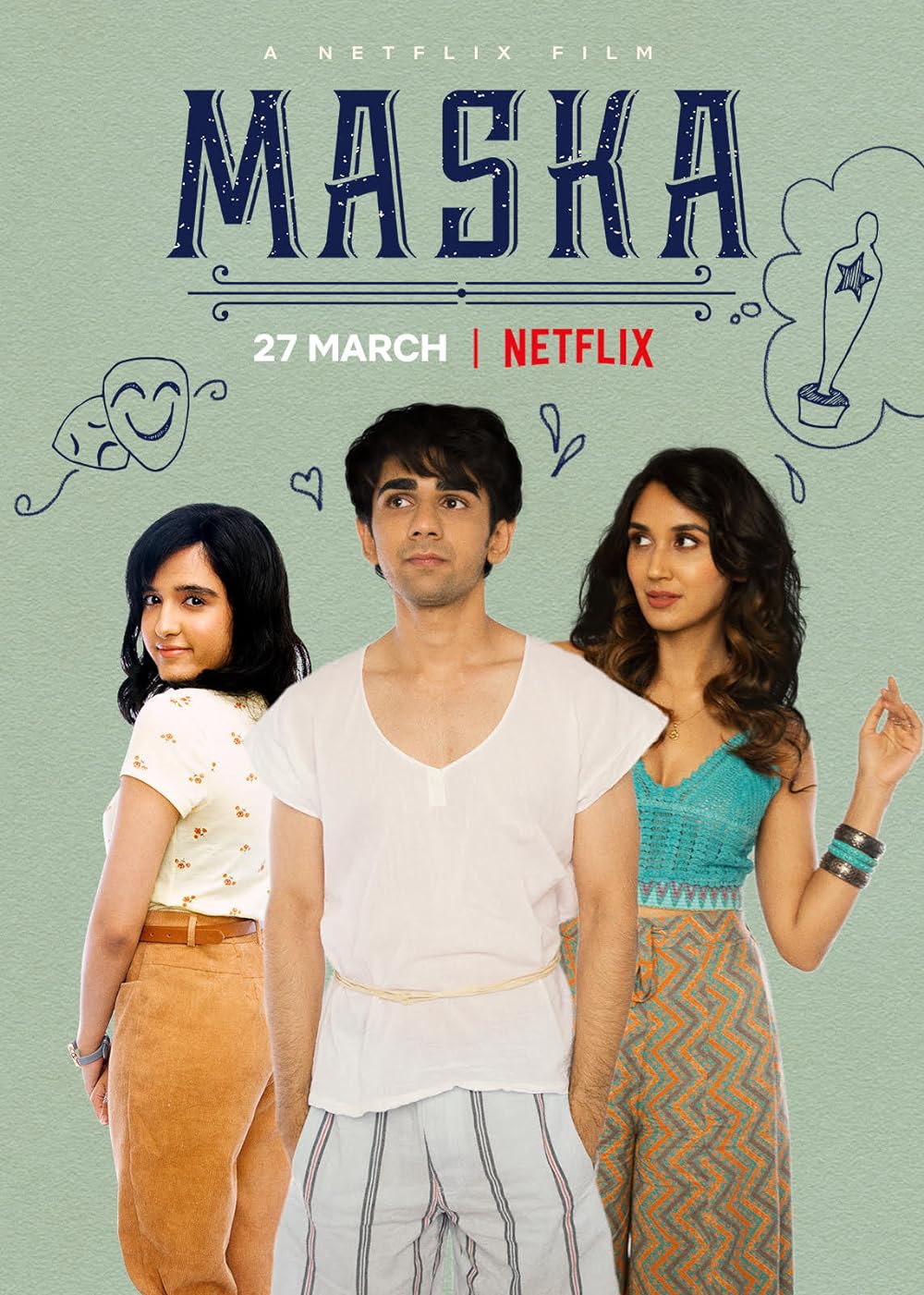 Maska backdrop