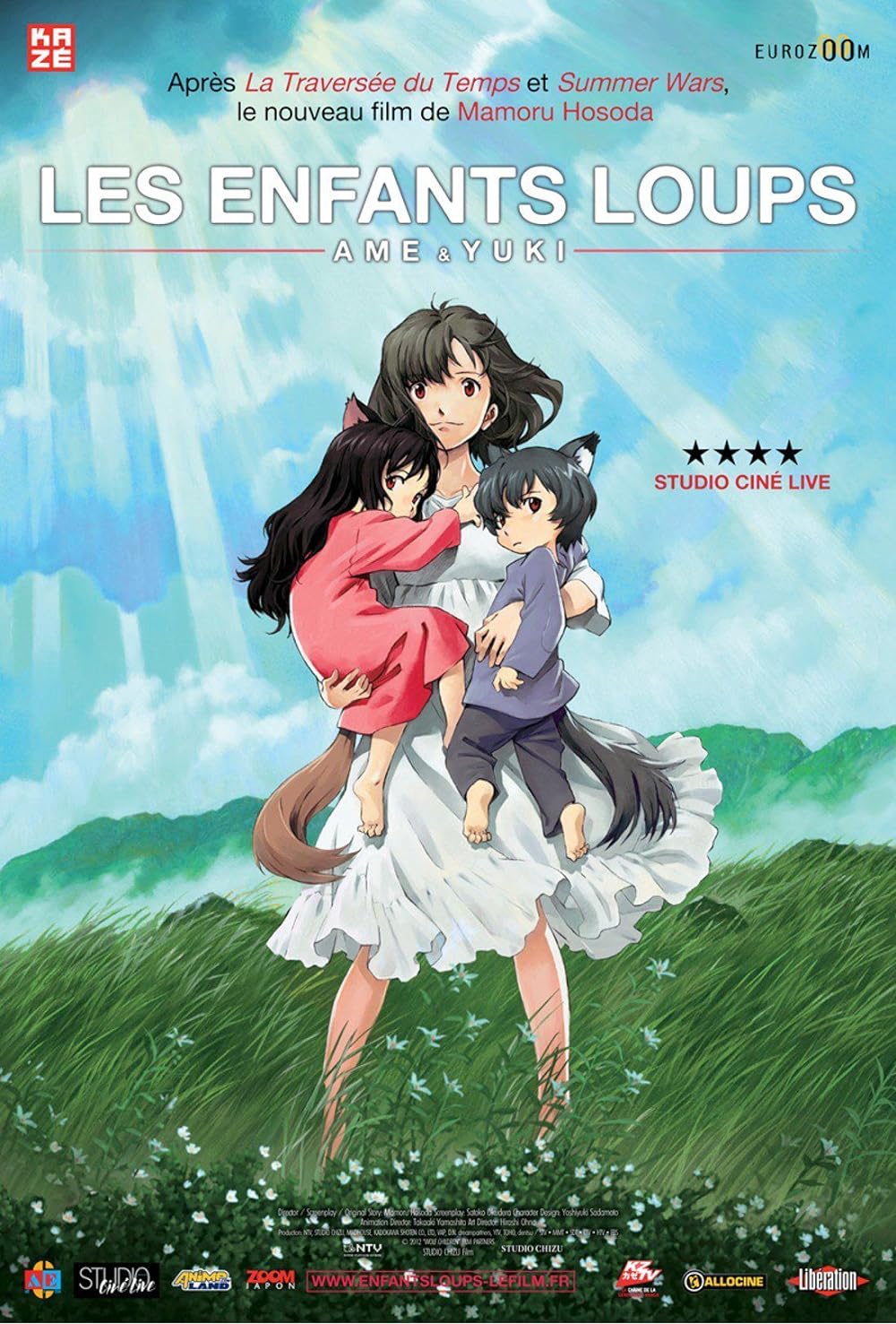 Les enfants loups, Ame & Yuki background
