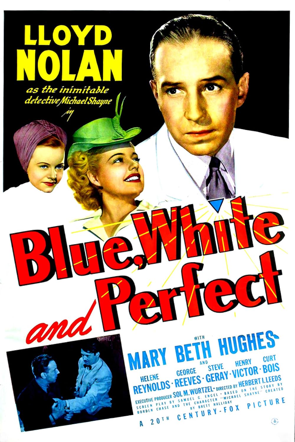 Blue, White and Perfect