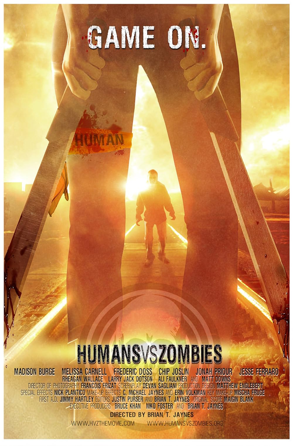 Humans vs Zombies background