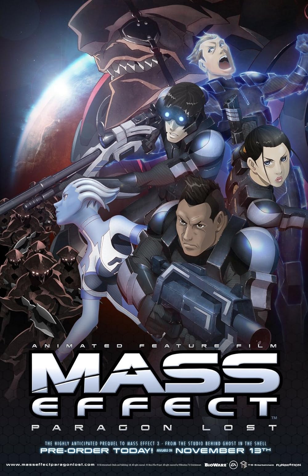 Mass Effect: Paragon Lost background