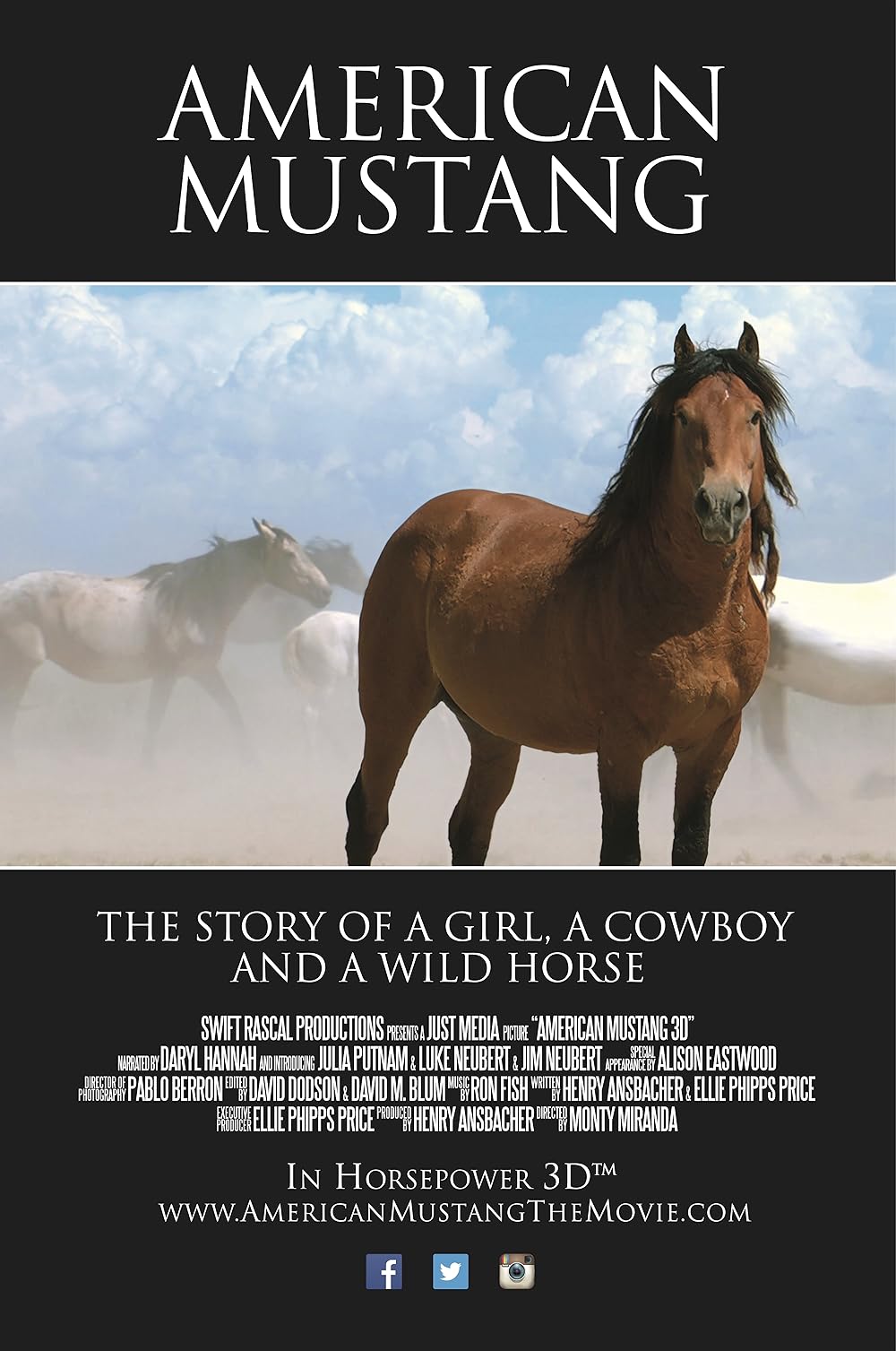 American Mustang background