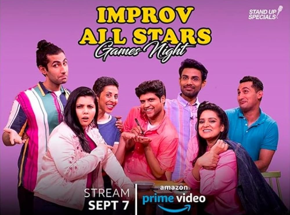 Improv All Stars: Games Night backdrop