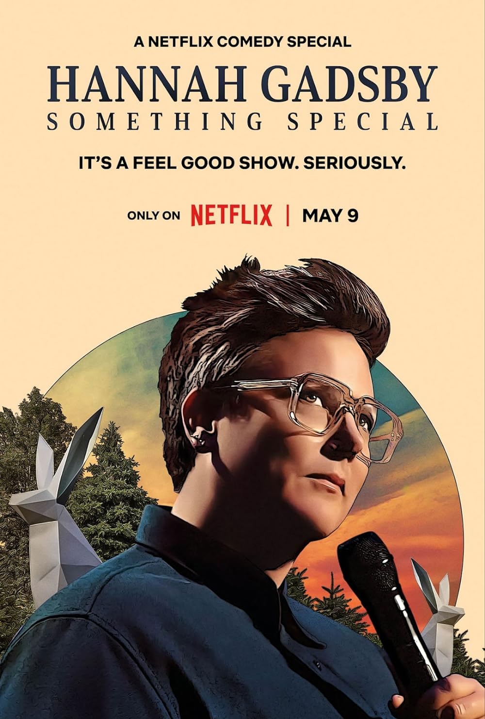 Hannah Gadsby: Something Special background